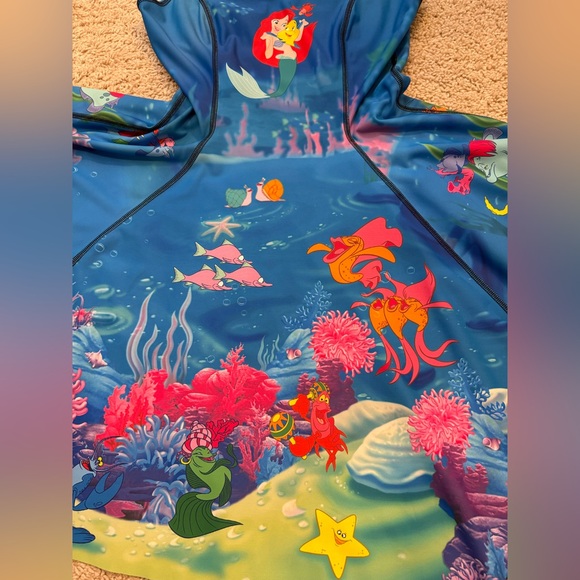 BLACKMILK X DISNEY LITTLE MERMAID DRESS IOD REVERSIBLE NWOT SIZE S - Picture 10 of 10